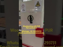 PUR Maestria della laminazione piatta: legatura di rivestimento in legno a curvatura zero